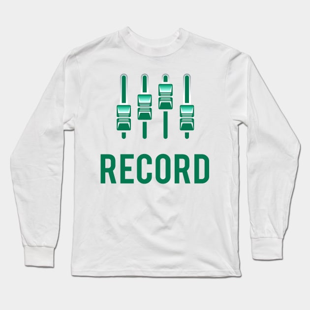 Record Long Sleeve T-Shirt by PG